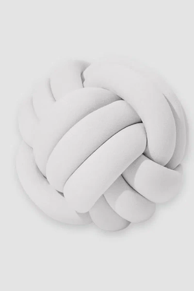 Bearaby Large Hugget Knot Pillow In Moonstone Grey At Urban Outfitters In White