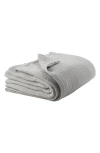 Bearaby Organic Cotton Muslin Cocoon Throw Blanket In Moonstone Grey