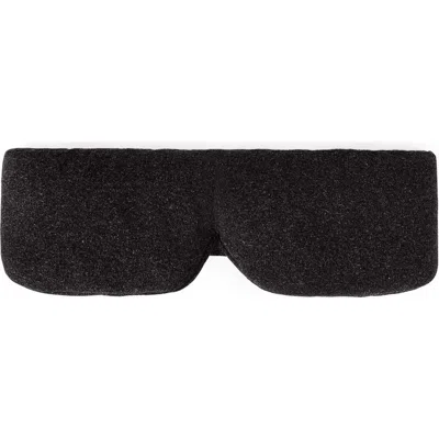 Bearaby Terraclay™ Dreamer Weighted Eye Mask In Black