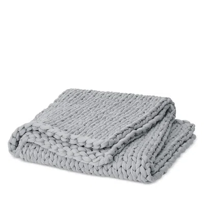 Bearaby Tree Napper Cooling Weighted Blanket, Medium 15 Lbs. In Gray