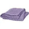 Bearaby Tree Napper Weighted Knit Blanket In Sweet Lavender