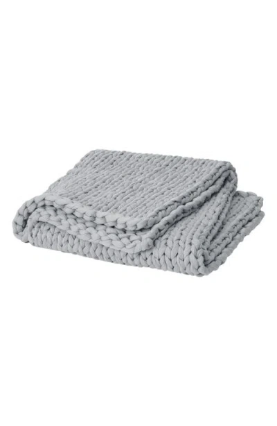 Bearaby Tree Napper Weighted Knit Blanket In Pebble Grey