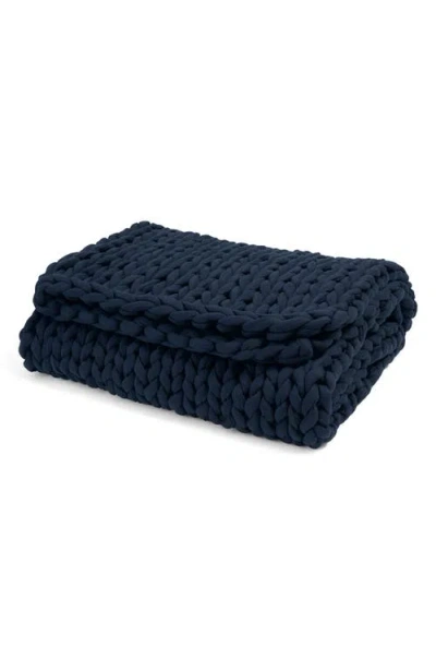 Bearaby Weighted Blanket In Blue