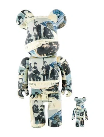 Pre-owned Bearbrick 2021 The Beatles Anthology 100% & 400% Figurine Set