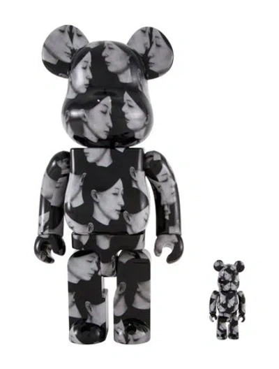 Pre-owned Bearbrick Black Scandal X Yohji Yamamoto X Suzume Uchida X S.h.i.p & Crew 'multiple Selves' 100% & 400% Figure