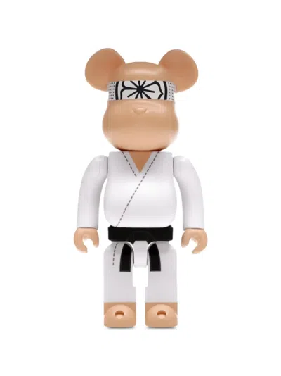 Bearbrick Cobra Kai Miyagi-do 400% Logo-print Collectible Figurine In White