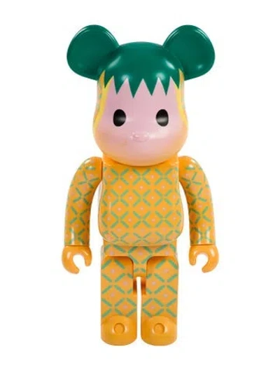 Pre-owned Bearbrick X Clot Summer Fruits Pink Pineapple 1000% Figure In Multi