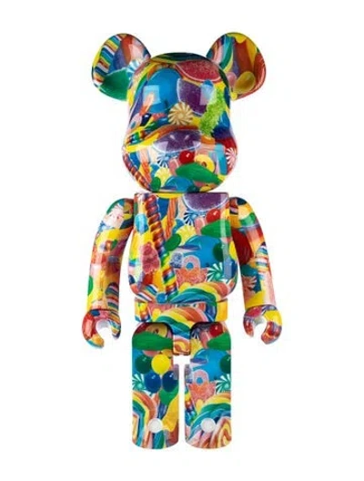 Pre-owned Bearbrick X Dylan's Candy Bar 1000% In Blue/pink