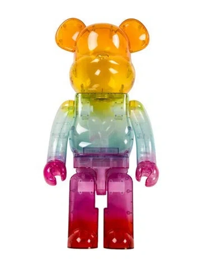Pre-owned Bearbrick X Emotionally Unavailable Gradient Heart 1000%