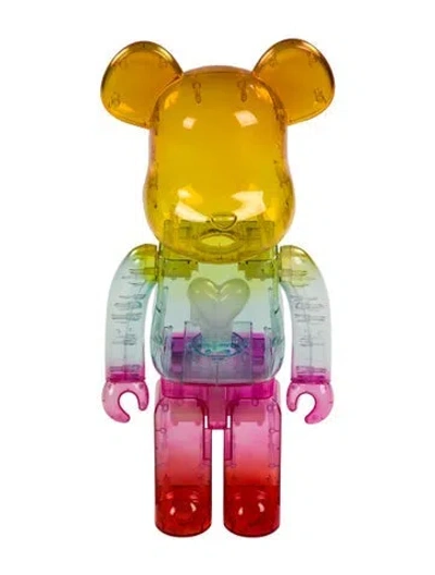 Pre-owned Bearbrick X Emotionally Unavailable Gradient Heart 1000%