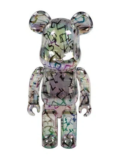 Pre-owned Bearbrick X Jimmy Choo 1000% In Transparent