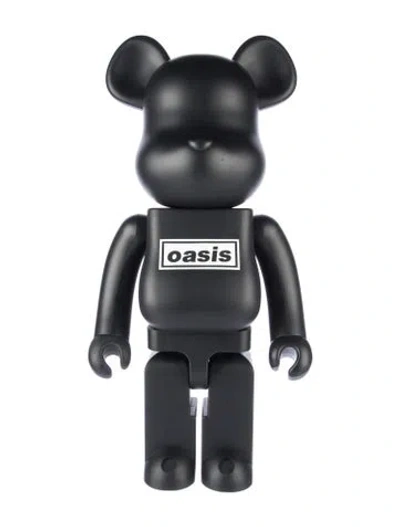 Pre-owned Bearbrick X Oasis Matte Black 1000% Figure