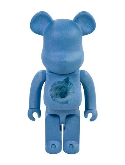 Pre-owned Bearbrick X Snarkitecture X Black Rainbow Blue Ver. 1000% Figure