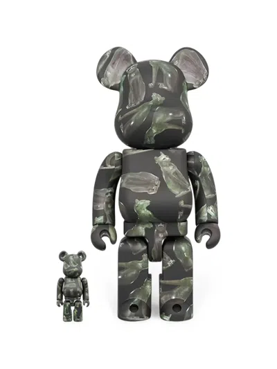 Bearbrick X The British Museum Gayer-anderson Cat Figurine Set In Gray