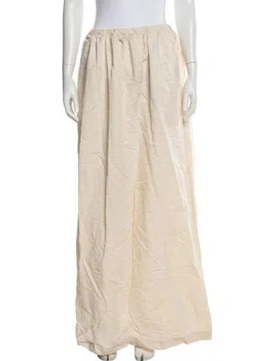 Pre-owned Beare Park Long Skirt In Neutral