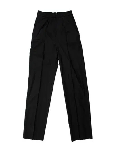 Pre-owned Beare Park Wool Straight Leg Pants In Blue