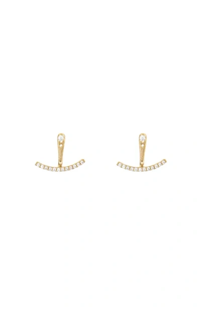 Bearfruit Jewelry 14k Gold Plated Anchor Earring Jackets Holiday Gift Idea