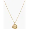 Bearfruit Jewelry 14k Gold Plated Seal Constellation Necklace 12 Zodiac Signs Holiday Gift Guide