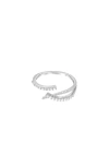 Bearfruit Jewelry Cecilia Adjustable Ring In Metallic