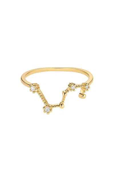 Bearfruit Jewelry Constellation Zodiac Ring In Gold