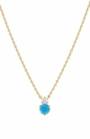 Bearfruit Jewelry Deux Birthstone Necklace