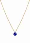 Bearfruit Jewelry Deux Birthstone Necklace