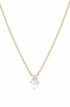 Bearfruit Jewelry Deux Birthstone Necklace