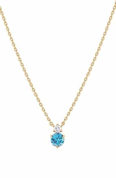 Bearfruit Jewelry Deux Birthstone Necklace