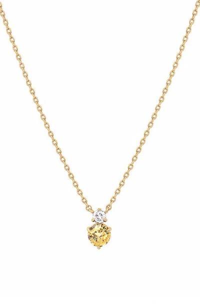 Bearfruit Jewelry Deux Birthstone Necklace