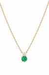 Bearfruit Jewelry Deux Birthstone Necklace