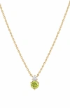 Bearfruit Jewelry Deux Birthstone Necklace
