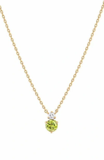 Bearfruit Jewelry Deux Birthstone Necklace
