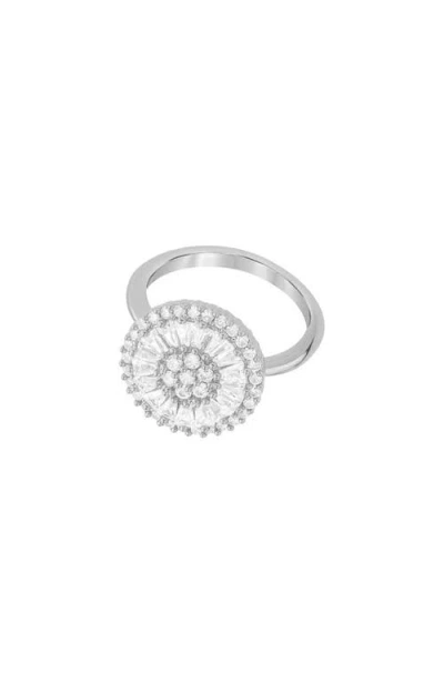 Bearfruit Jewelry Elise Statement Cocktail Ring In Metallic