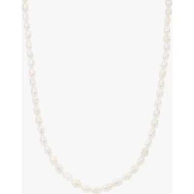 Bearfruit Jewelry Memories Cultured Pearl Necklace In Gold