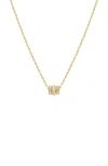 Bearfruit Jewelry Rolly Pendant Necklace In Gold