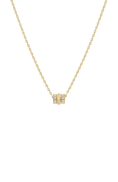 Bearfruit Jewelry Rolly Pendant Necklace In Gold