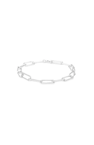 Bearfruit Jewelry Sterling Silver 18k Gold Plated Amelia Chain Statement Bracelet
