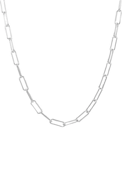 Bearfruit Jewelry Sterling Silver 18k Gold Plated Amelia Chain Statement Necklace