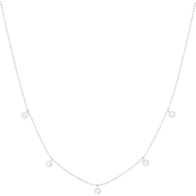 Bearfruit Jewelry Sterling Silver 18k Gold Plated Callie Drop Pendant Necklace