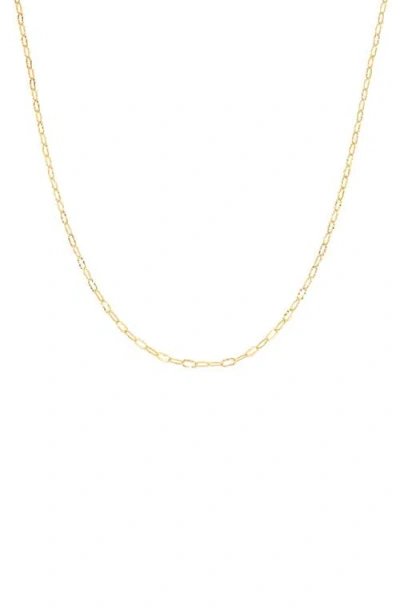 Bearfruit Jewelry Sterling Silver 18k Gold Plated Celine Chain Necklace