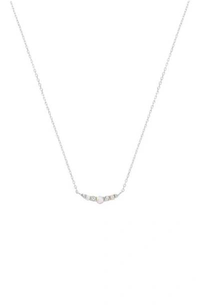 Bearfruit Jewelry Sterling Silver 18k Gold Plated Cloris Opal Necklace