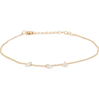 Bearfruit Jewelry Sterling Silver 18k Gold Plated Emmeline Bracelet