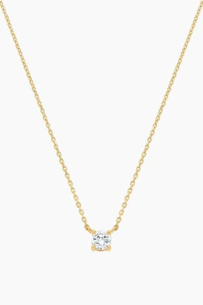 Bearfruit Jewelry Sterling Silver 18k Gold Plated Karina Crystal Pendant Necklace In Multi