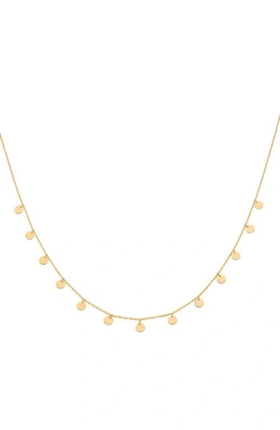 Bearfruit Jewelry Sterling Silver 18k Gold Plated Katy Small Charms Necklace