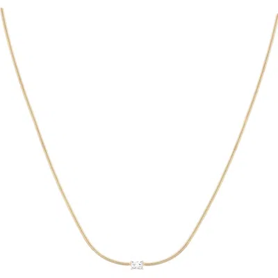 Bearfruit Jewelry Sterling Silver 18k Gold Plated Sena Pendant Snake Necklace
