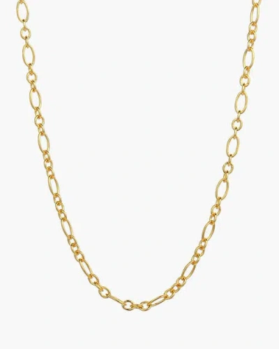 Bearfruit Jewelry Sterling Silver 18k Gold Plated Seraphina Chain Necklace