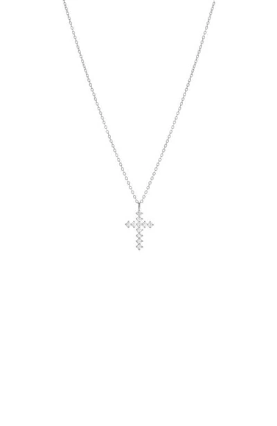 Bearfruit Jewelry Wena Cross Necklace In Silver