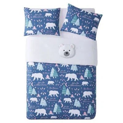 Bearpaw Adventure 3 Piece Toddler Bedding Set