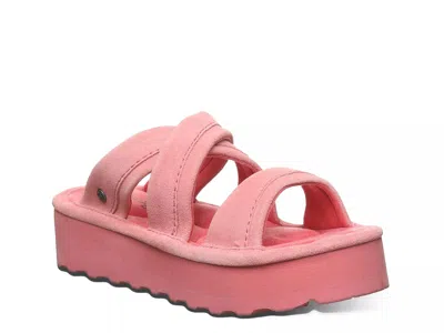 Bearpaw Altitude Platform Sandal In Pink