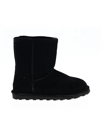 Pre-owned Bearpaw Ankle Boots In Black